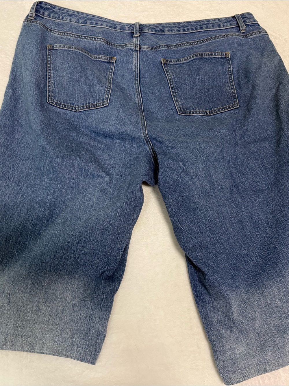 Talbots Light Blue Denim Bermuda Shorts - Picture 7 of 7